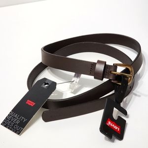 New Levis Womens Leather Belt XL